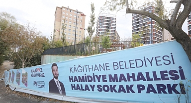Halay Sokak Parkı Yakında Hizmete Açılıyor