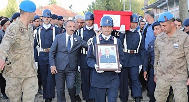 Kazaya müdahale sırasında şehit düştü! Kayseri'de toprağa verildi