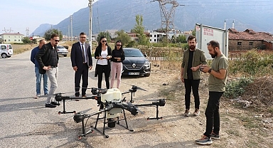 Manisa'da haşereyle mücadeleye teknolojik destek