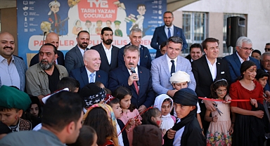 'Tarih Yazan Çocuklar' Erzurum'da