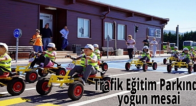  Trafik Eğitim Parkında 2 bin 100 öğrenciye eğitim verildi 