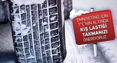 Bolu'da Kış Lastiği 15 Kasım'da ZORUNLU.. 