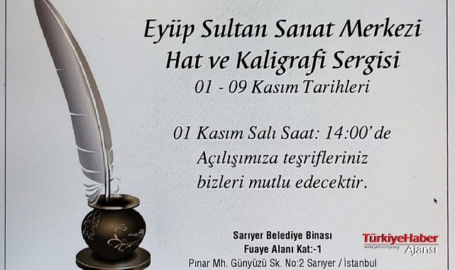 Mehmethan Akan'dan Hat Sergisi Açılışına DAVET..!