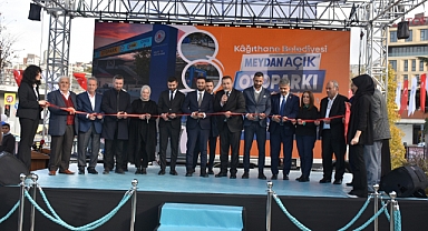 Kâğıthane Meydanında Açık Otopark Hizmete Açıldı