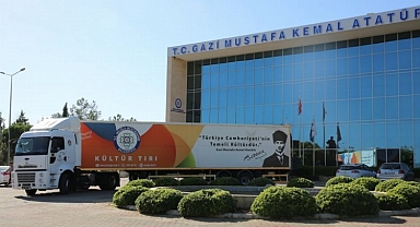 Muğla'nın 'Kültür Tırı' hizmet için yollarda