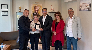 TUMED'den İş İnsanı Olgun Atila'ya TEŞEKKÜR..