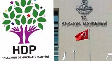 AYM'den HDP'nin Hazine Yardımına Geçici Bloke