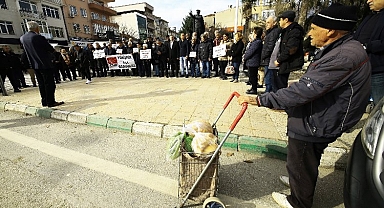 Bursa Yenişehir'de çiftçinin emeklilik sorununa çözüm çağrısı