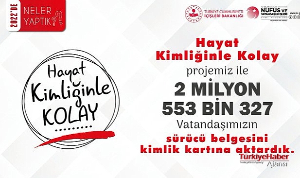 Çipli kimlik kartı kullananların sayısı 5 milyonu aştı..!