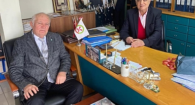 Duayen Emniyet Müdürü Akın'dan Başkan Güleçyüz'e ZİYARET