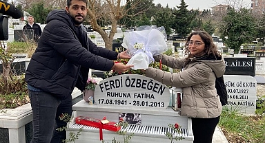 Ferdi Özbeğen unutulmadı