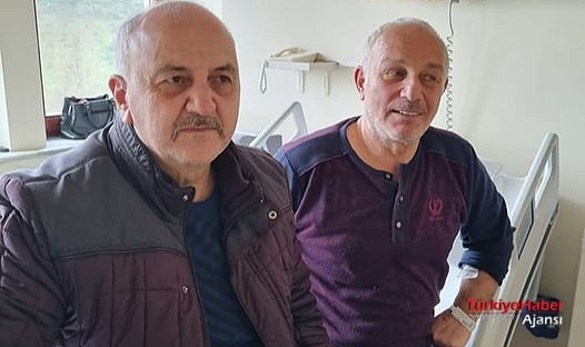 Başkan Atmaca'dan Hastanede Yatan Polis Emeklisine ZİYARET