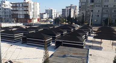Adıyaman'da 'kıl çadırlar'ın kurulumu tamamlandı