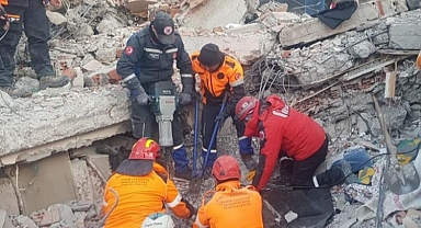 ÇAK ekibi deprem bölgesinde