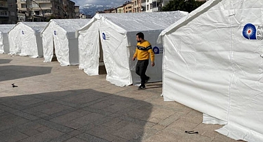 Deprem çadırlarında yangın uyarısı! Önlemler alınmalı!