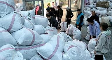 Giresun afetin yaralarını sarmak için tek yürek oldu