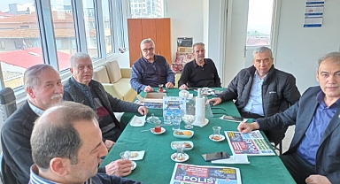 Trafik Müfettişlerinden Polis Derneğine ZİYARET 