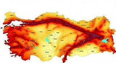 Türkiye Deprem fay hatları nereden geçiyor? Hangi iller fay hattı üzerinde?