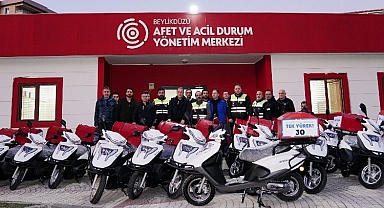 Ulaşılamayan bölgelere Beylikdüzü'nden lojistik destek