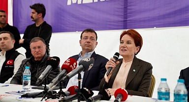 Akşener ve İmamoğlu Hatay'da