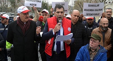 Avcılar Belediyesi İşçilerinden Eylem