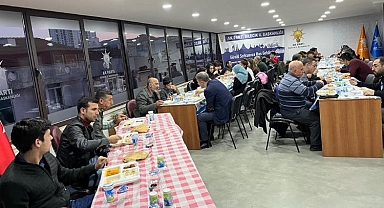 Bilecik’te iftar sofrası depremzede vatandaşlar için kuruldu