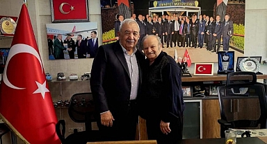 Haydar Şahne'den Başkan Ceylan'a Tebrik Ziyareti 