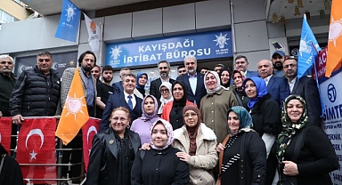 Kabaktepe ve Eminmollaoğlu, Kayışdağı İrtibat Bürosu Açılışına Katıldı 