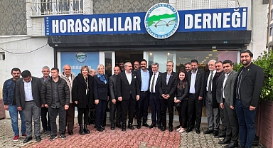 Vekil Adayı Celal Karapınar, Arnavutköy Erzurum Derneklerini Ziyaret Etti