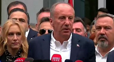 Muharrem İnce Adaylıktan Çekildiğini Açıkladı