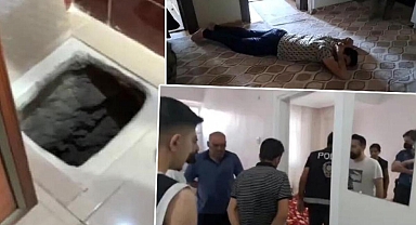 3 ilde uyuşturucu operasyonunda 65 gözaltı! Buzdolabının altına tünel kazmışlar!