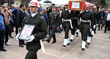 Kalp krizinden ölen uzman çavuş, son yolculuğuna uğurlandı