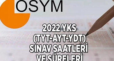 YKS Saat Kaçta Başlayacak, Kaçta Bitecek?