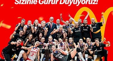 McDonald's A Milli Kadın Voleybol Takımıyla Gurur Duyuyor! 