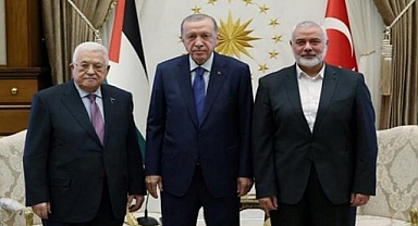 Üçlü görüşme basına kapalı yapıldı