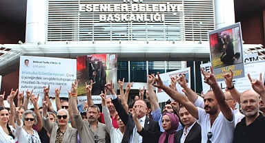 Zafer Partisi'nden Tevfik Göksu'yu Protesto 