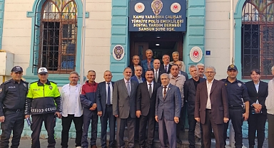 Derneğe İade-i Ziyaret Emekli Polisleri Sevindirdi 