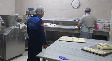 Gebze Zabıtası'ndan fırın denetimi