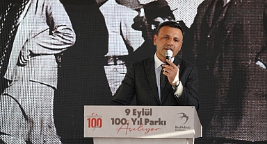 Rekor Sürede Tamamlanan ‘9 Eylül 100.Yıl Parkı’ Açıldı