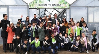 Eskişehirli miniklerden 'Doğayı Saran Eller' etkinliği