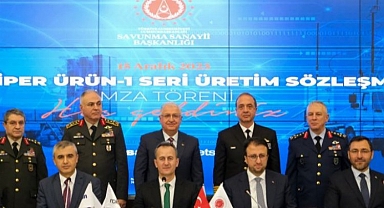 İki ürünün seri üretimi için imzalar atıldı