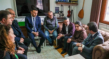 Özel ve İmamoğlu'ndan Motokuryenin Ailesine Ziyaret
