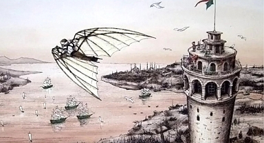 Üsküdar Doğancılara Uçan Adam Anıtı