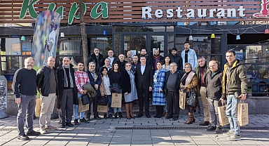 Engin Doğru, Basın Emekçileriyle Buluştu