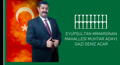 Gazi Başpolis Deniz Acar Muhtar Adayı Oldu