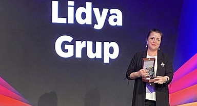 Lidya Grup'a İK'nın Yıldızları Ödülü Verildi 