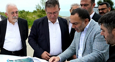 Başkan Aksu, Saha Çalışmalarına Başladı