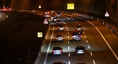 Emniyet şeridini kullanan araçlara 560 bin TL ceza