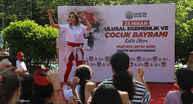Sarıyerli Çocuklar 23 Nisan'ı Coşkuyla Kutluyor