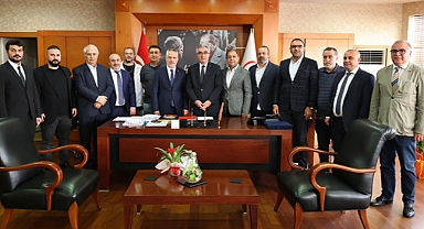Başkan Hasan Mutlu'ya Hayırlı Olsun Ziyaretleri